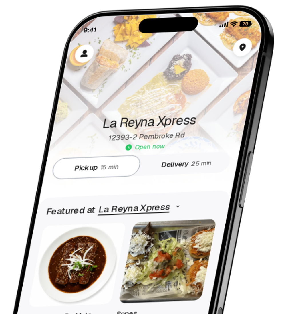 La Reyna Xpress app preview