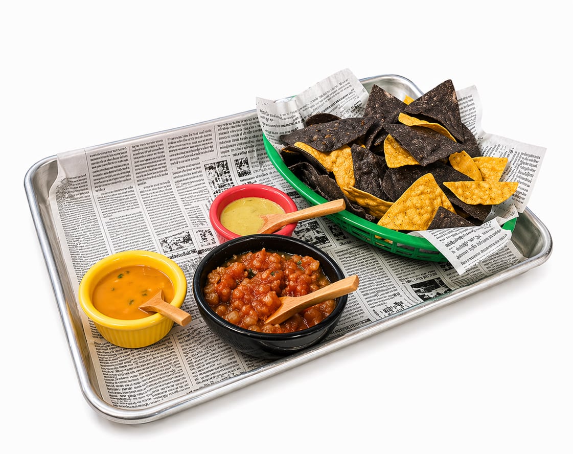 Chips Y Salsa - Side.