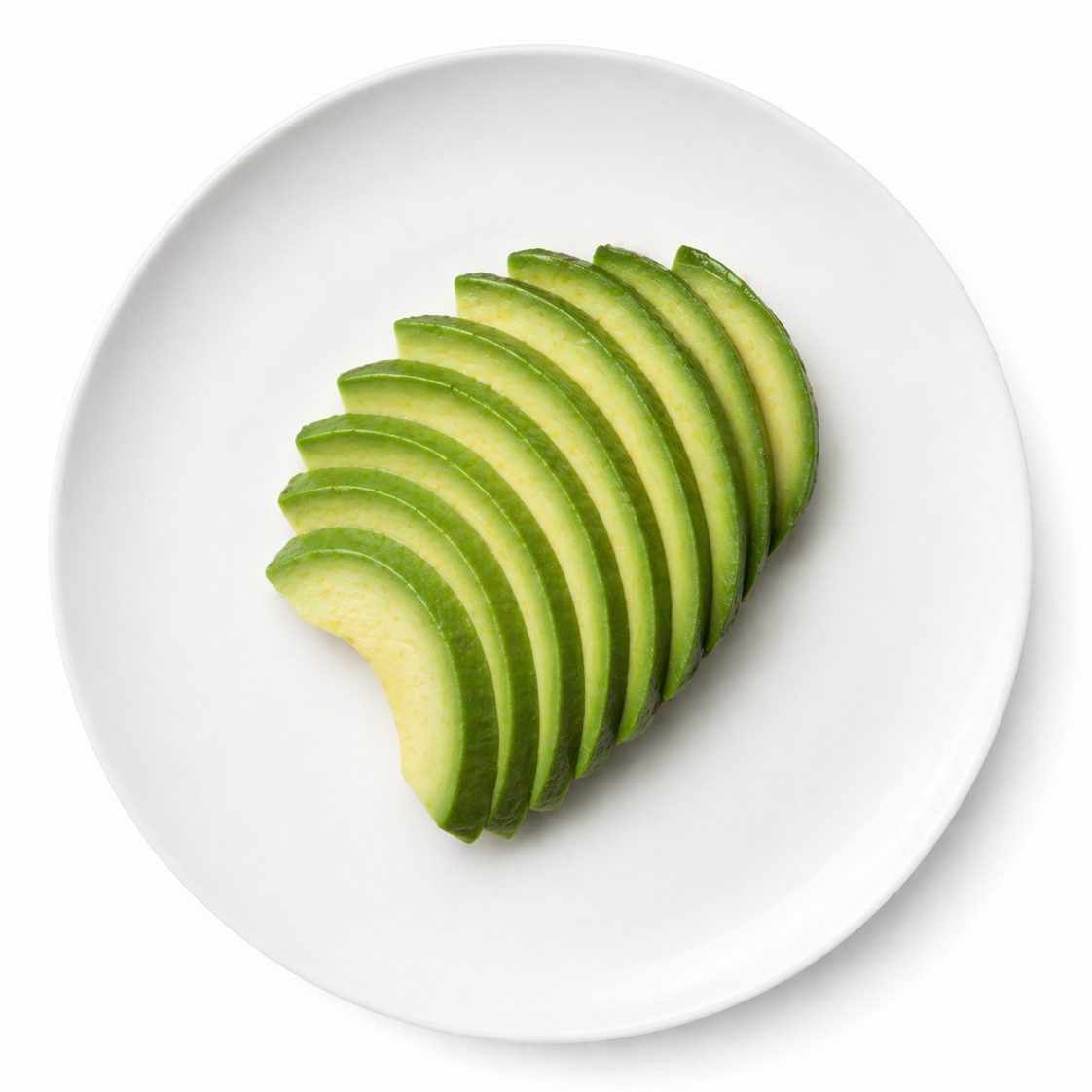Avocado Slices - Side.