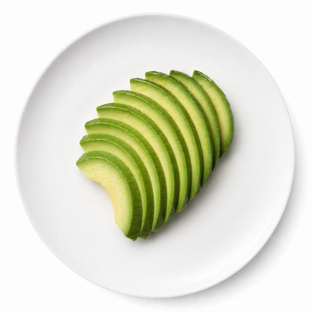Avocado Slices - Side.