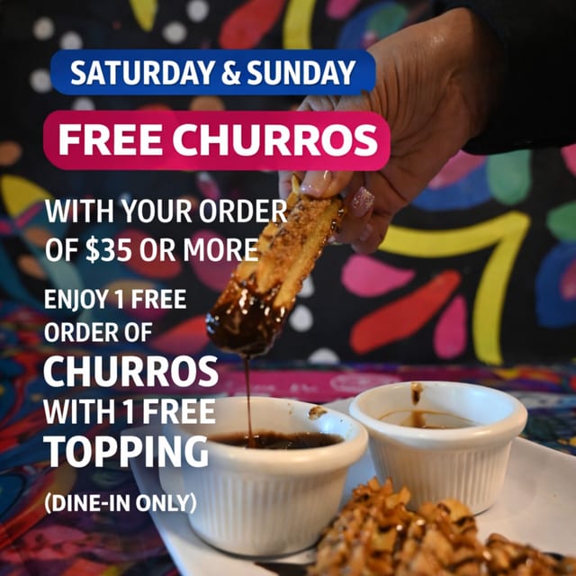 FREE CHURROS