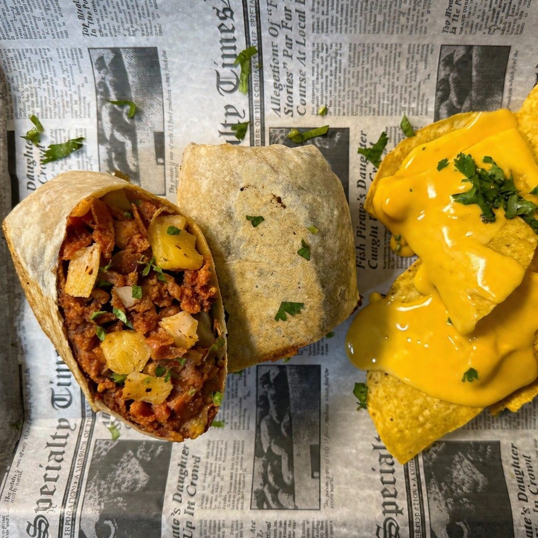 Burrito Pastor Pork.
