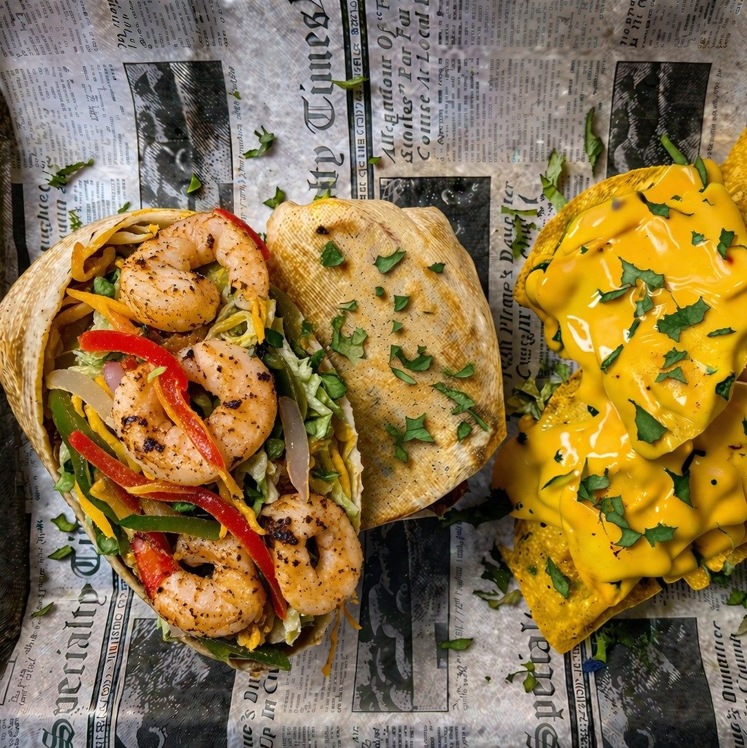 Burrito Shrimp.
