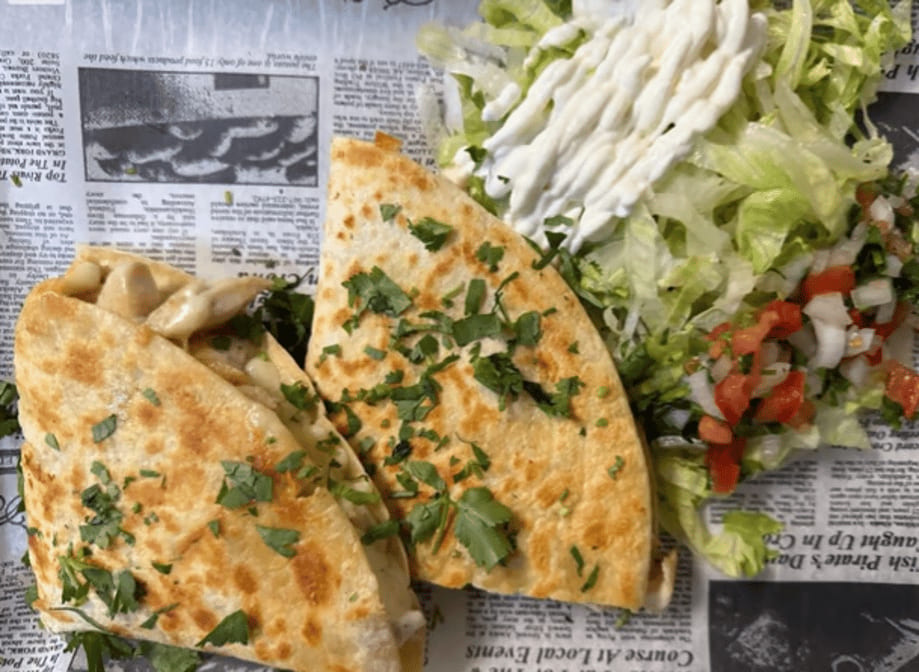 Quesadilla Chorizo.