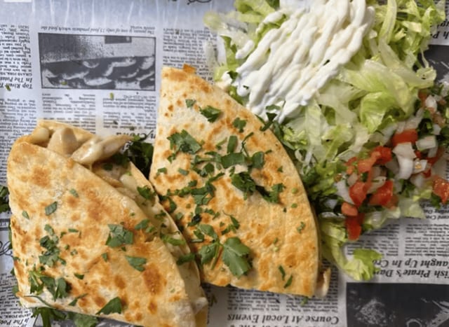 Quesadilla Chorizo.