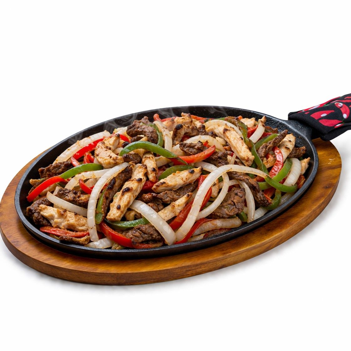 Fajita Mixta Asada & Chicken.