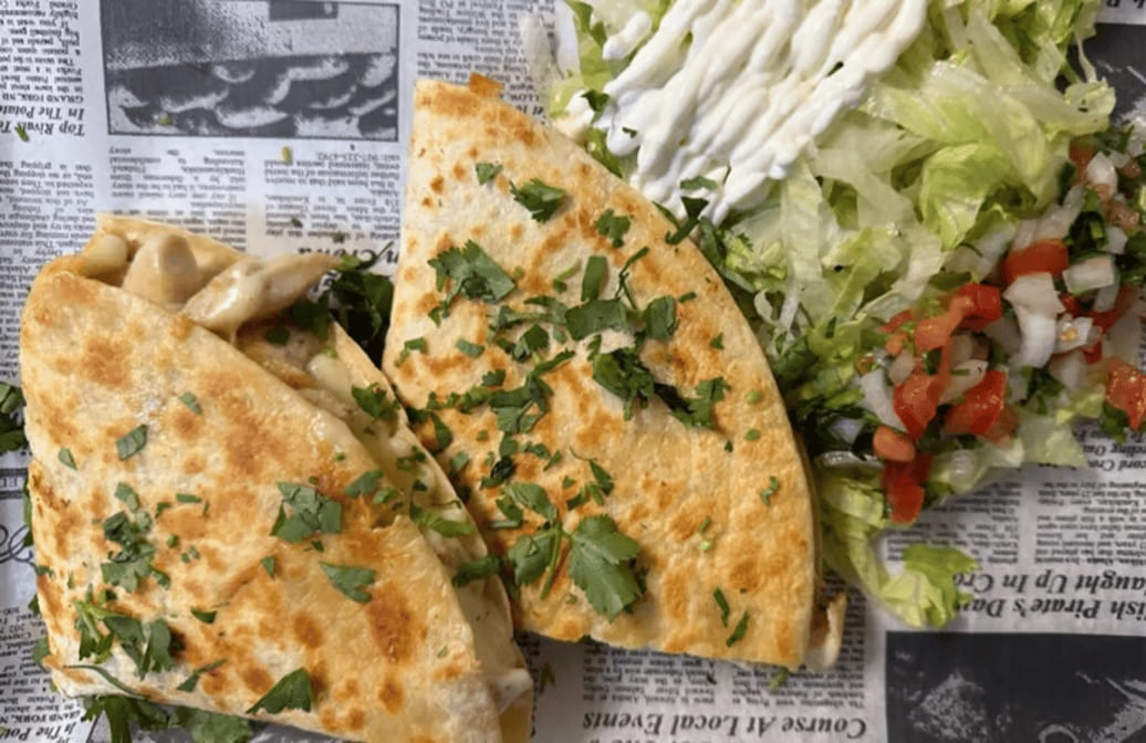 Quesadilla Only Cheese.