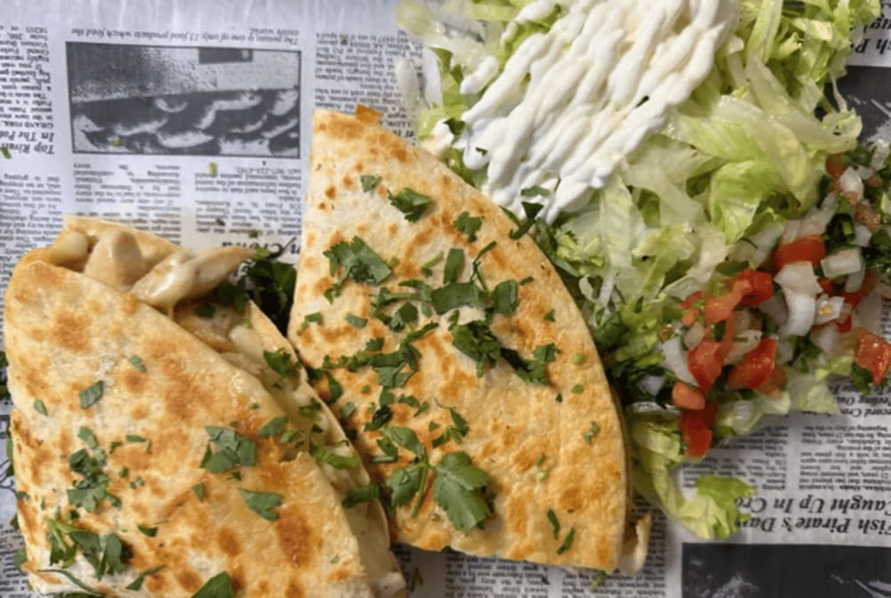 Quesadilla Shrimp.