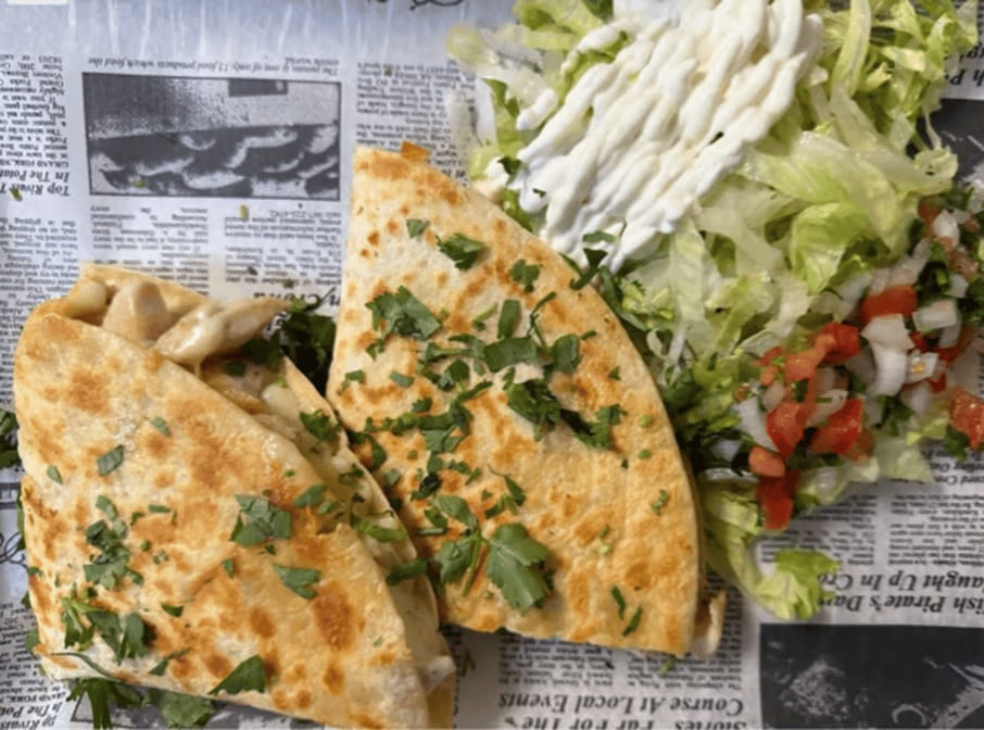 Quesadilla Loca.